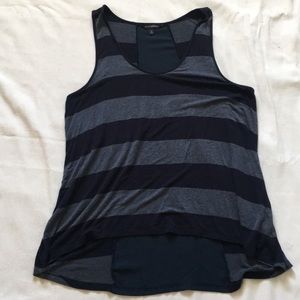 Flowy Banana Republic Tank with a Sheer Back Panel